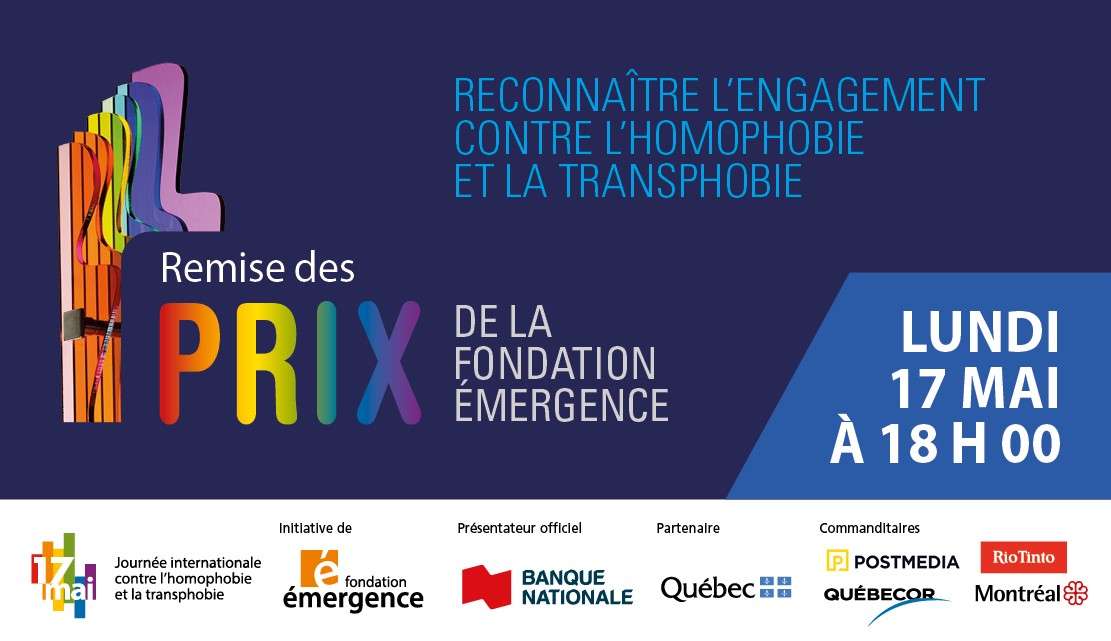 La Fondation Émergence récompense l’engagement contre l’homophobie et la transphobie