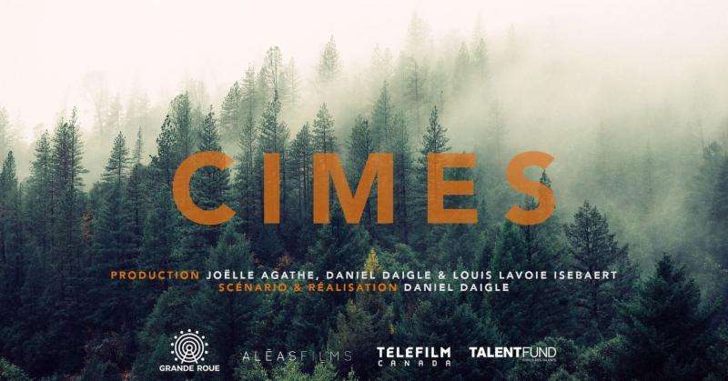 Daniel Daigle a débuté le tournage de son film CIMES soutenu par Talents en vue