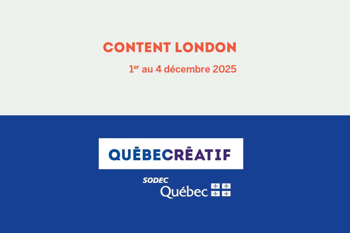 SODEC – Content London 2025 | Tarif préférentiel pour votre inscription
