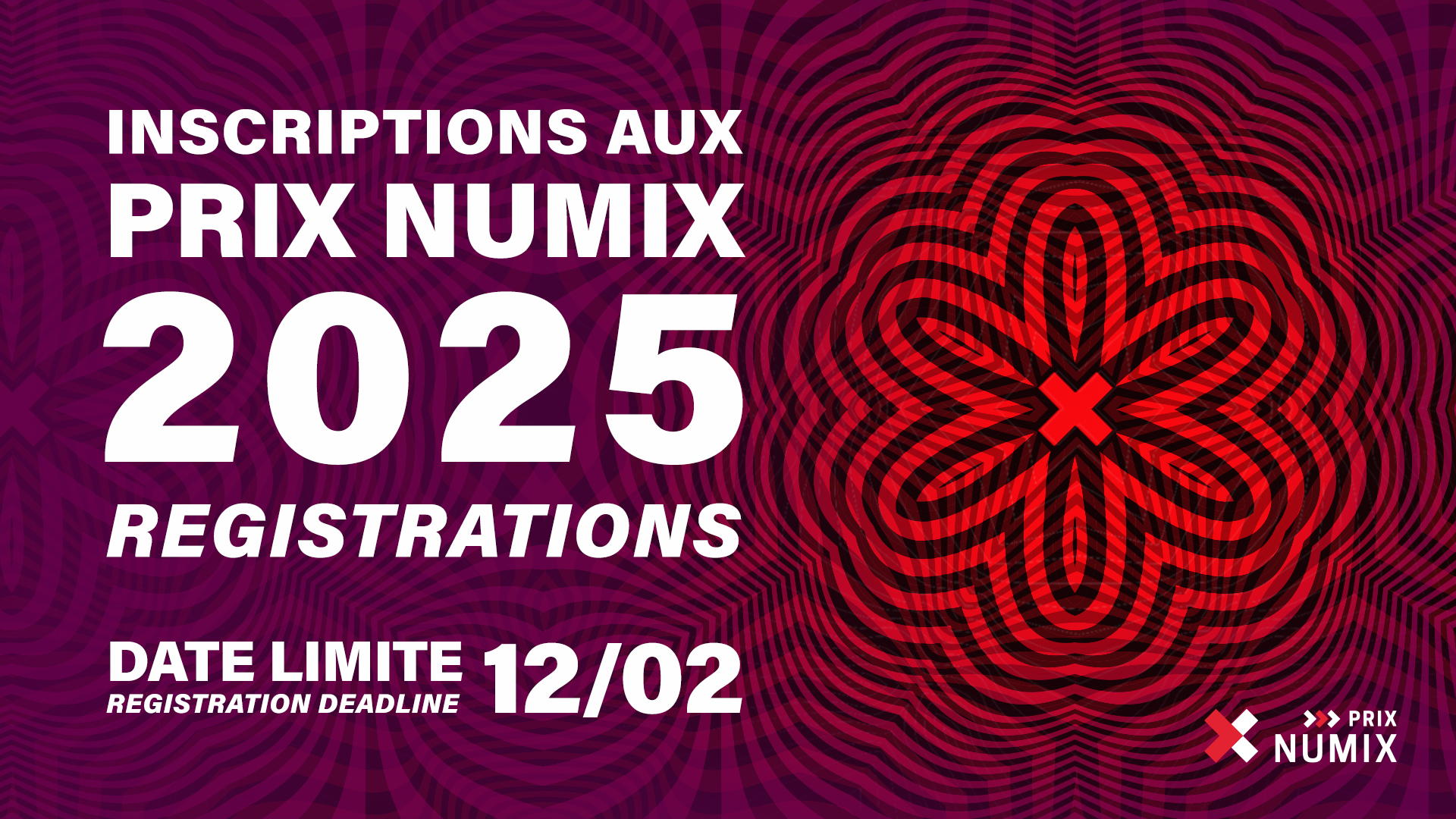 Ouverture de la période d’inscription des PRIX NUMIX 2025