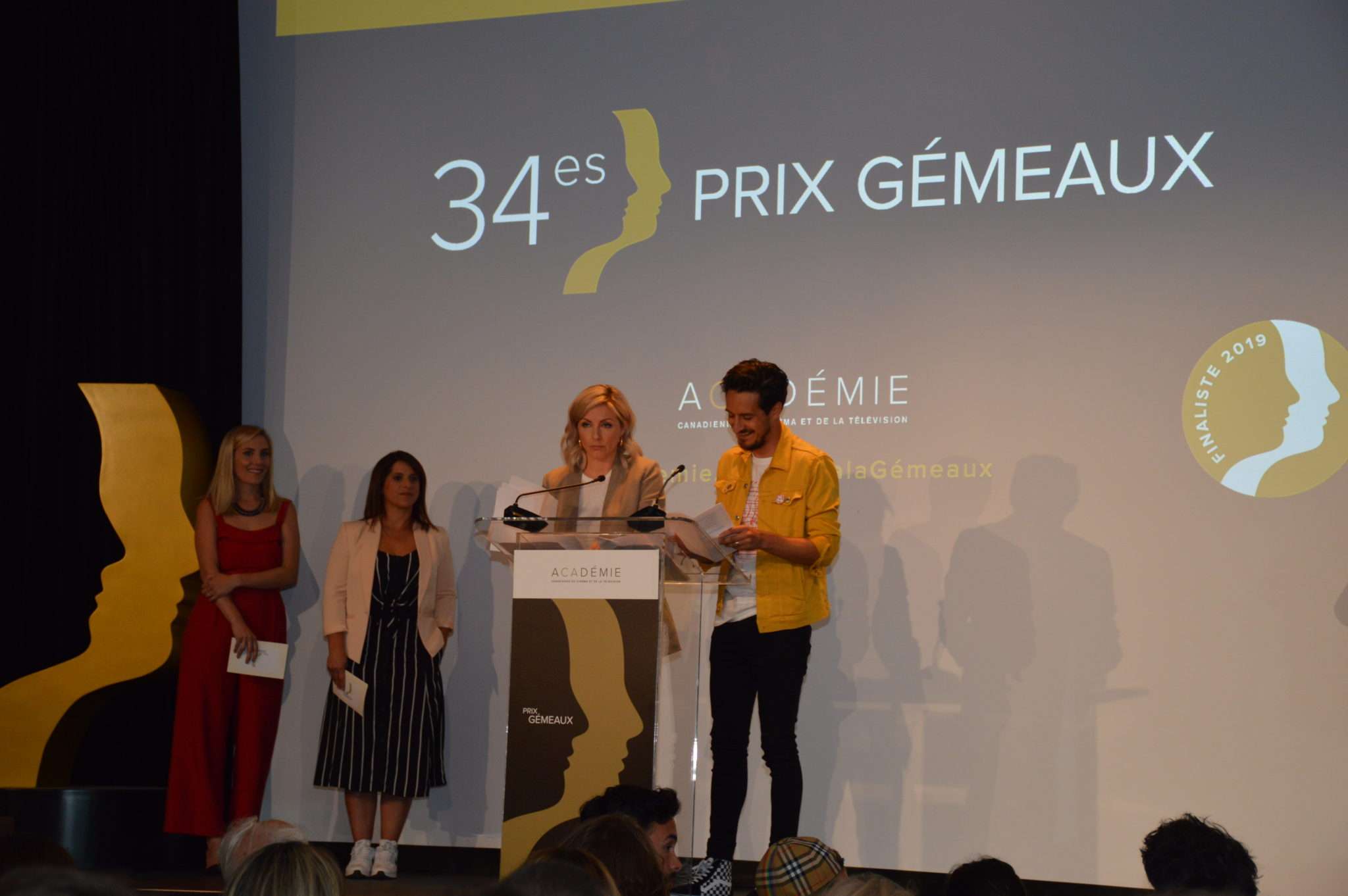 Les finalistes des 34es prix Gémeaux de l’Académie canadienne du cinéma et de la télévision sont…