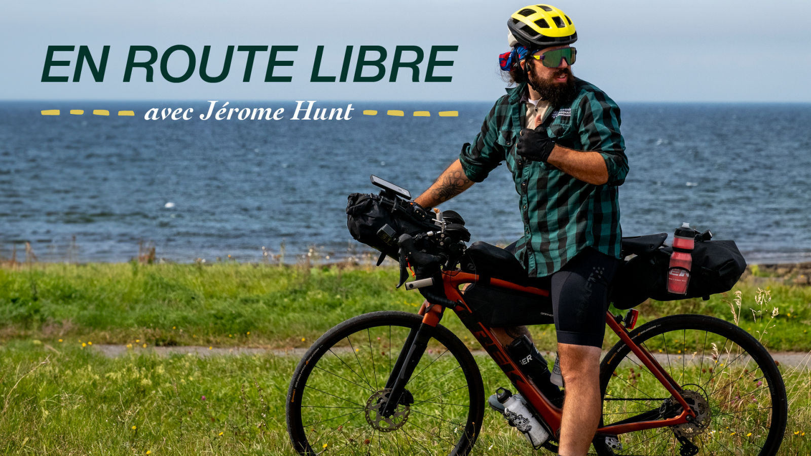 Jérome Hunt roule vers la liberté dans une nouvelle série sur AMI-télé