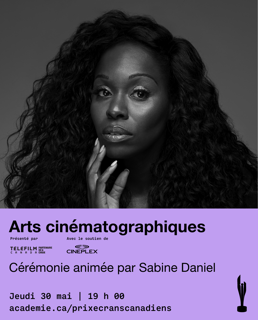 Prix Écrans canadiens 2024 | Sabine Daniel animera la cérémonie des Arts cinématographiques