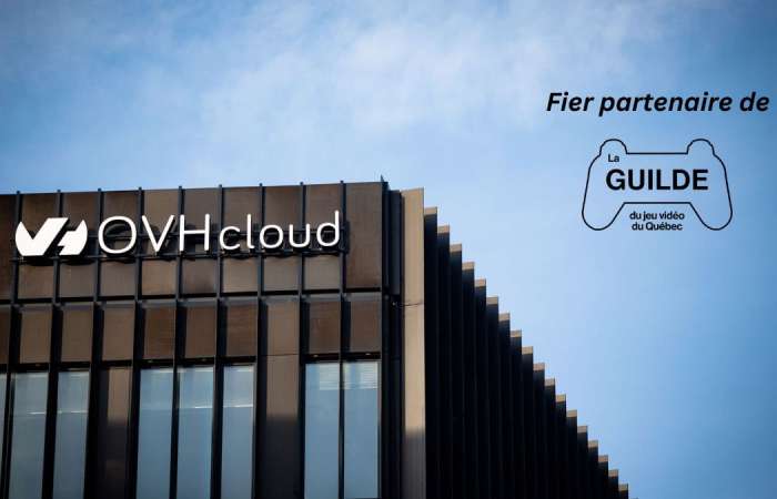 OVHcloud à nouveau partenaire de La Guilde du jeu vidéo du Québec.