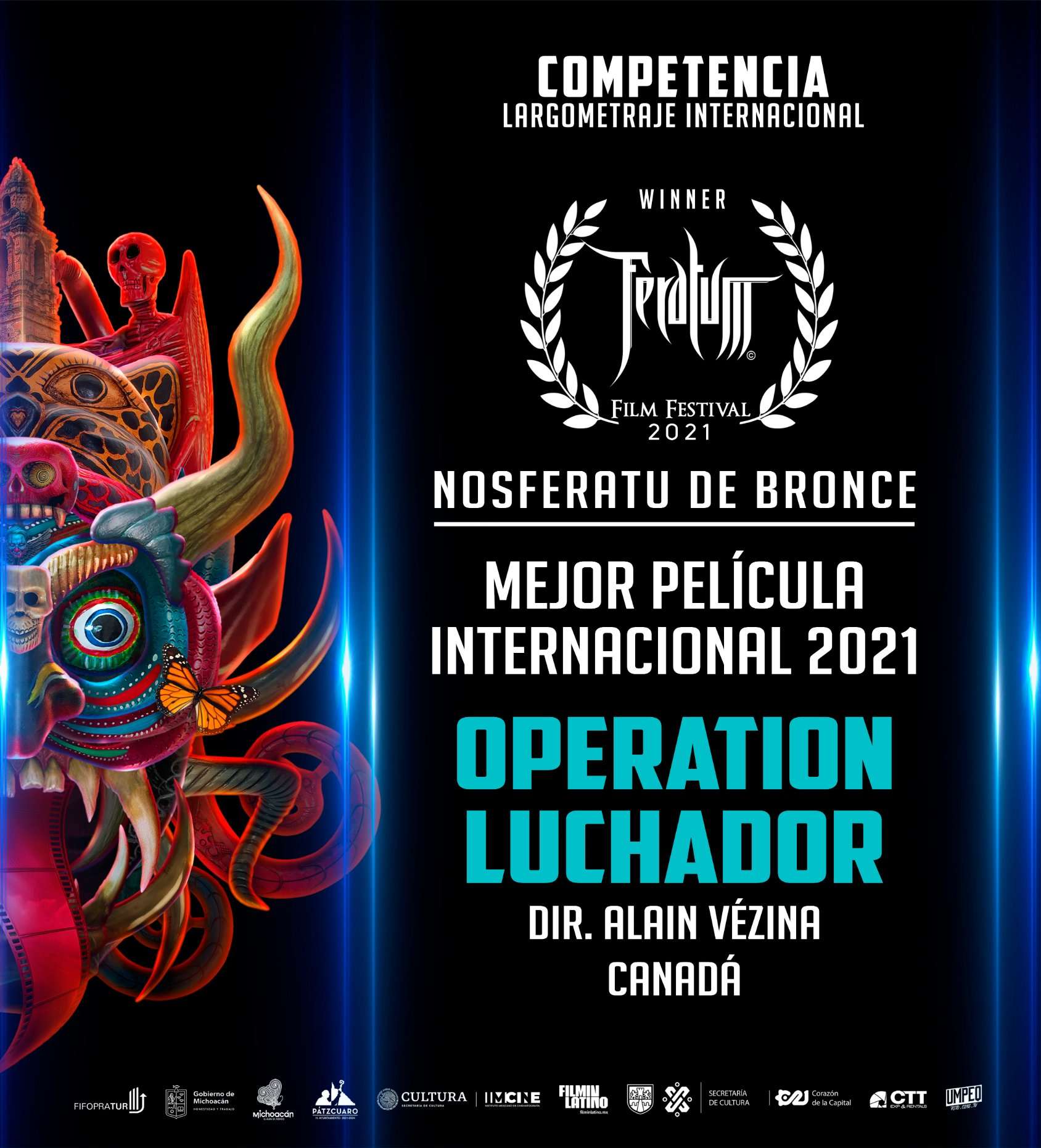 Opération Luchador remporte un prix prestigieux au Mexique