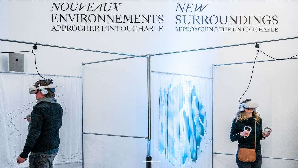 Molior présente Nouveaux environnements : approcher l’intouchable Une exposition de réalité virtuelle unique et captivante à travers le Québec