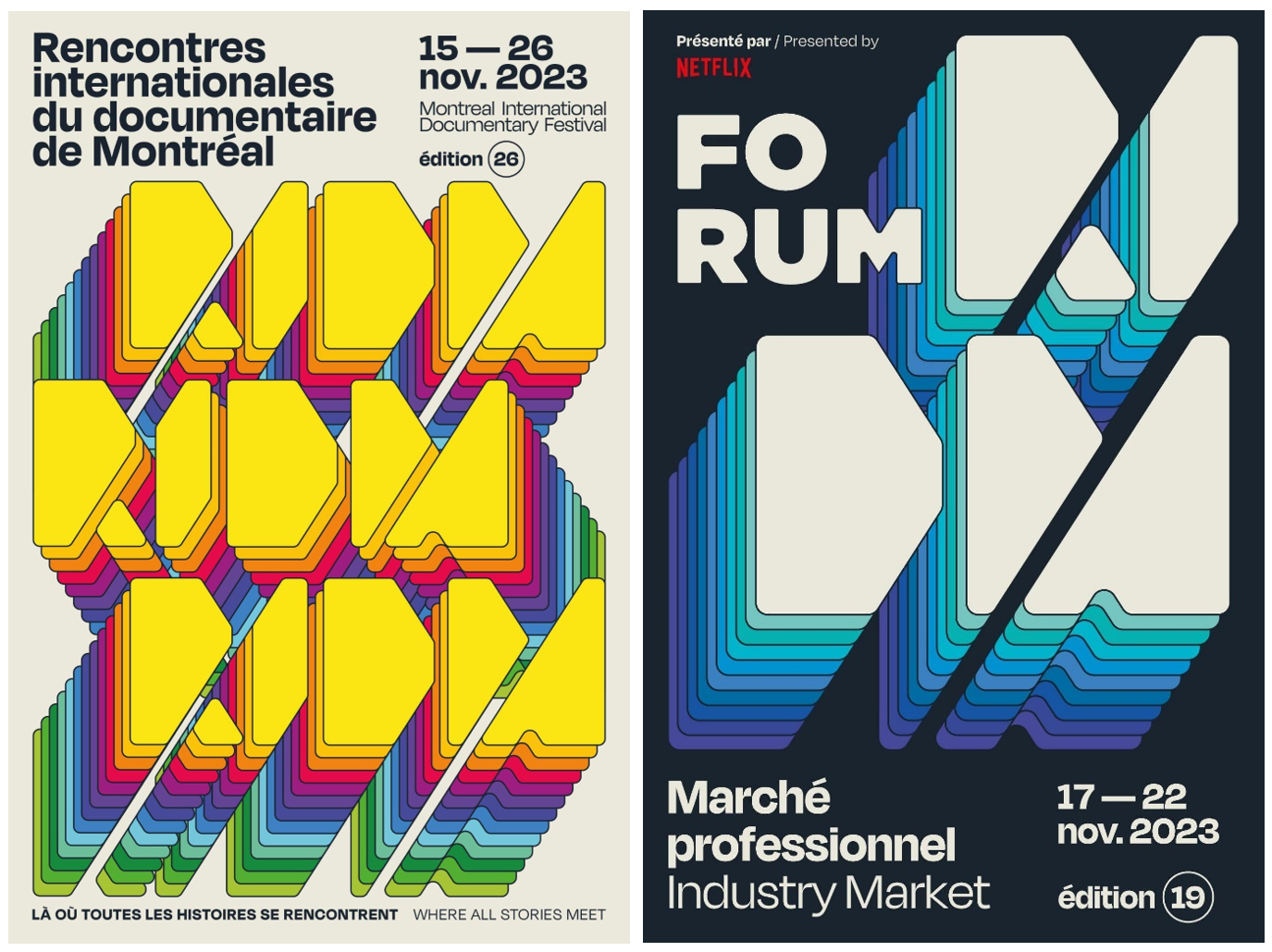 Les RIDM et le Forum RIDM dévoilent l’identité visuelle de leur prochaine édition