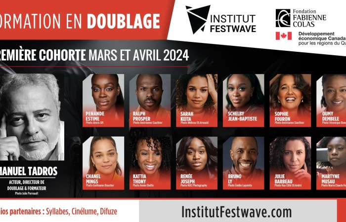 Programme de formation en doublage : L’Institut Festwave de la Fondation Fabienne Colas complète un premier atelier avec succès !