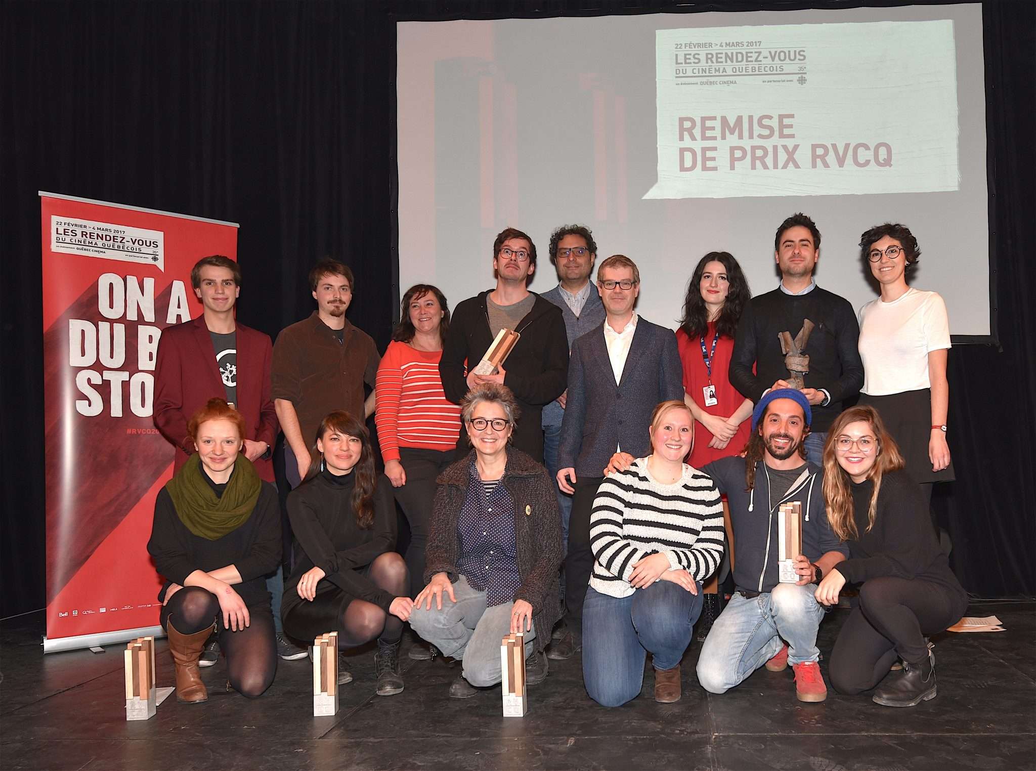 Les RVCQ ont remis 9 prix cet après-midi à la Cinémathèque