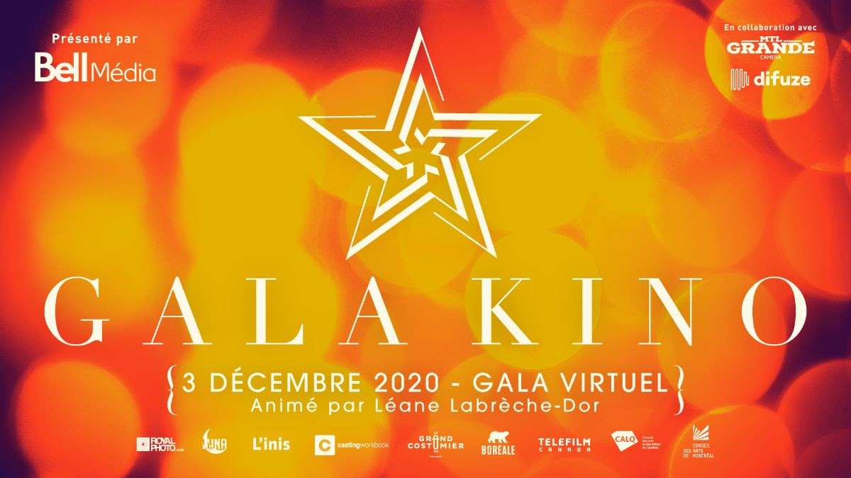 Gala Kino 2020 animé par Léane Labrèche-Dor