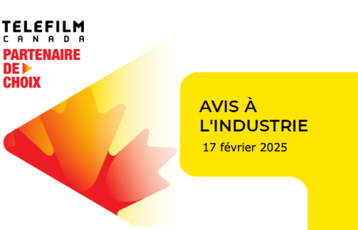 Le Programme de promotion internationale de Téléfilm Canada reporte la date de clôture de l’exercice en cours et annonce les dates pour 2025-2026