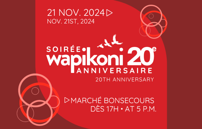 Wapikoni mobile 20ème anniversaire : Le grand jour approche!