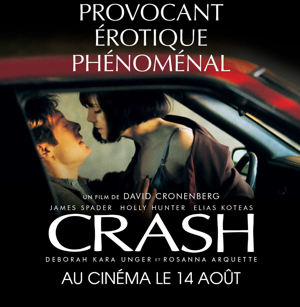 « CRASH » de David Cronenberg, version restaurée 4K en VSD dès le 24 novembre 2020