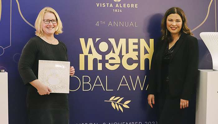 Découvrez la gagnante du Prix Women in Tech for Good