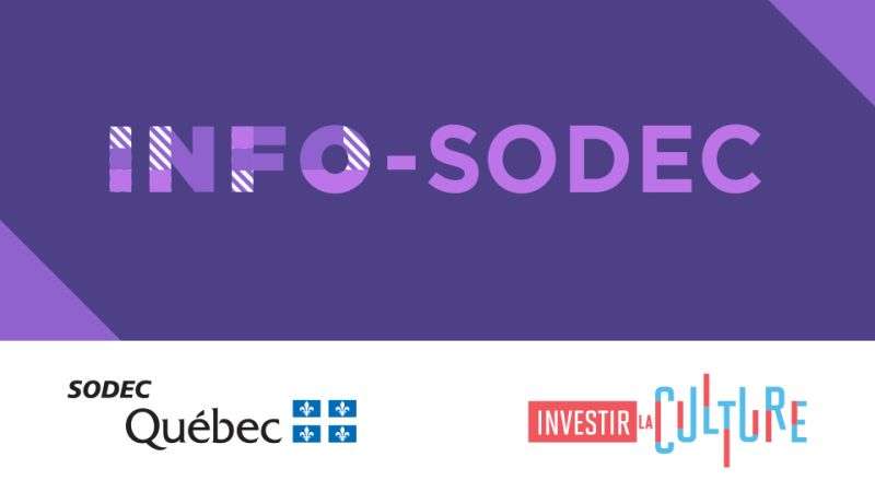 SODEC – Rappel date de dépôt du volet 4 du programme d’aide à la promotion et à la diffusion – Aide aux festivals de films