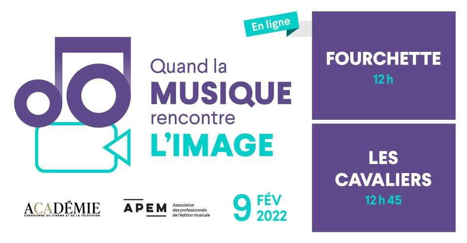 L’Académie et l’APEM présentent Quand la musique rencontre l’image: de l’intention à la production