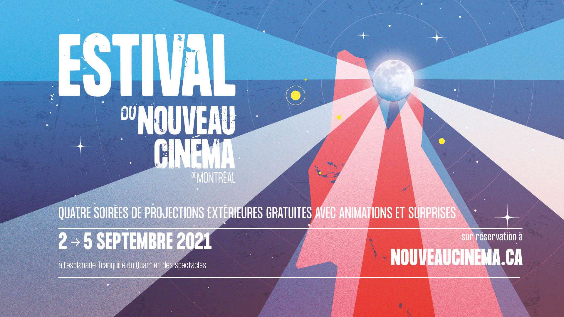 L’ESTIVAL du Nouveau Cinéma, 4 soirées de projections du 2 au 5 septembre 2021