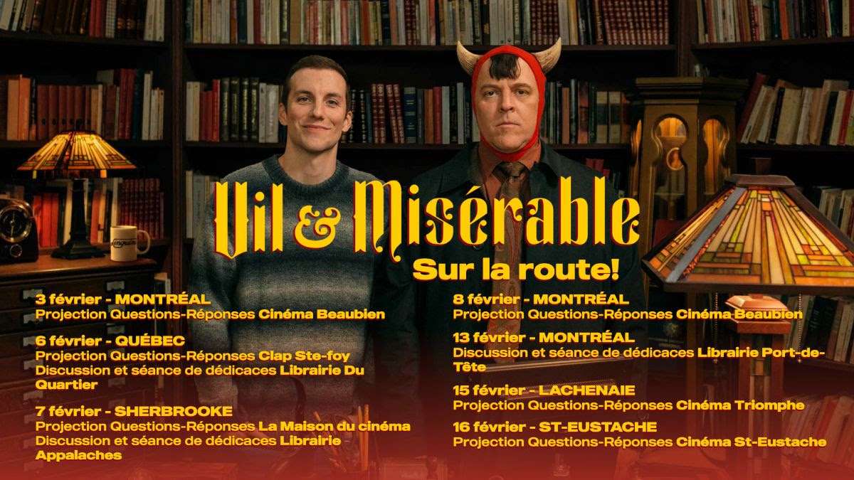 VIL & MISÉRABLE, un film de Jean-François Leblanc, à l’affiche partout dès aujourd’hui !