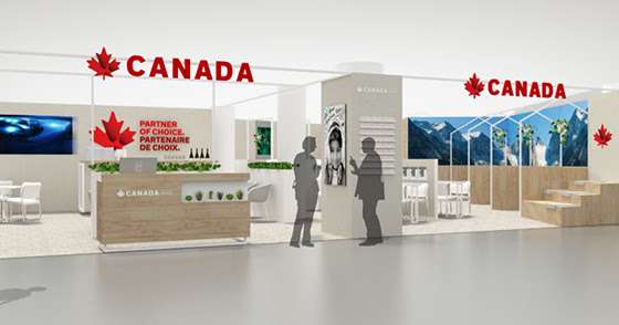 Une nouvelle identité pour le Pavillon du Canada