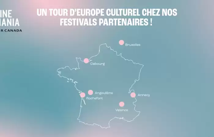 CINEMANIA s’engage pour le rayonnement du cinéma québécois outre Atlantique