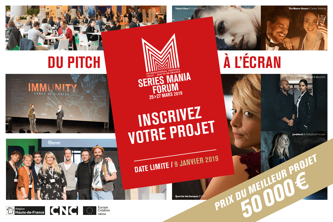 Séries Mania – Appel à projets ouvert pour le Co-Pro Pitching Sessions