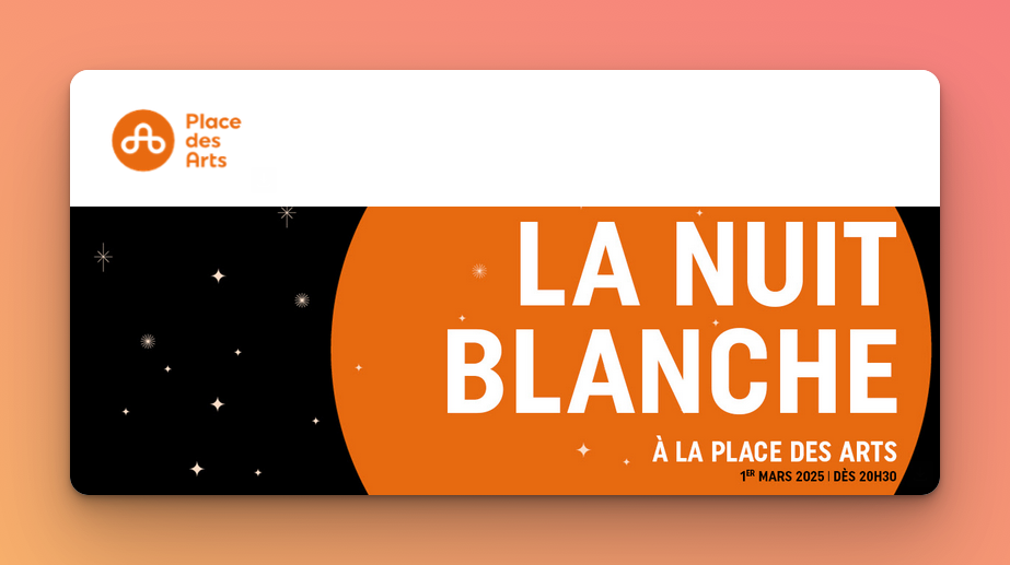 La Nuit de la poésie est de retour cette année à la Place des Arts dans le cadre de La Nuit Blanche!