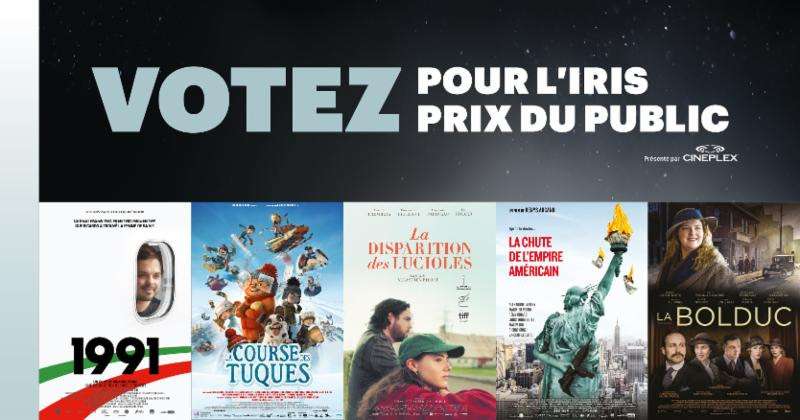 Gala Québec Cinéma : Votez pour le prix du public dès maintenant !