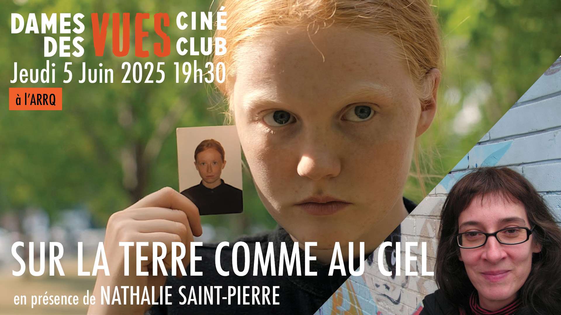 Réalisatrices Équitables et l’ARRQ vous invitent au Ciné-club DAMES DES VUES : Sur la terre comme au ciel
