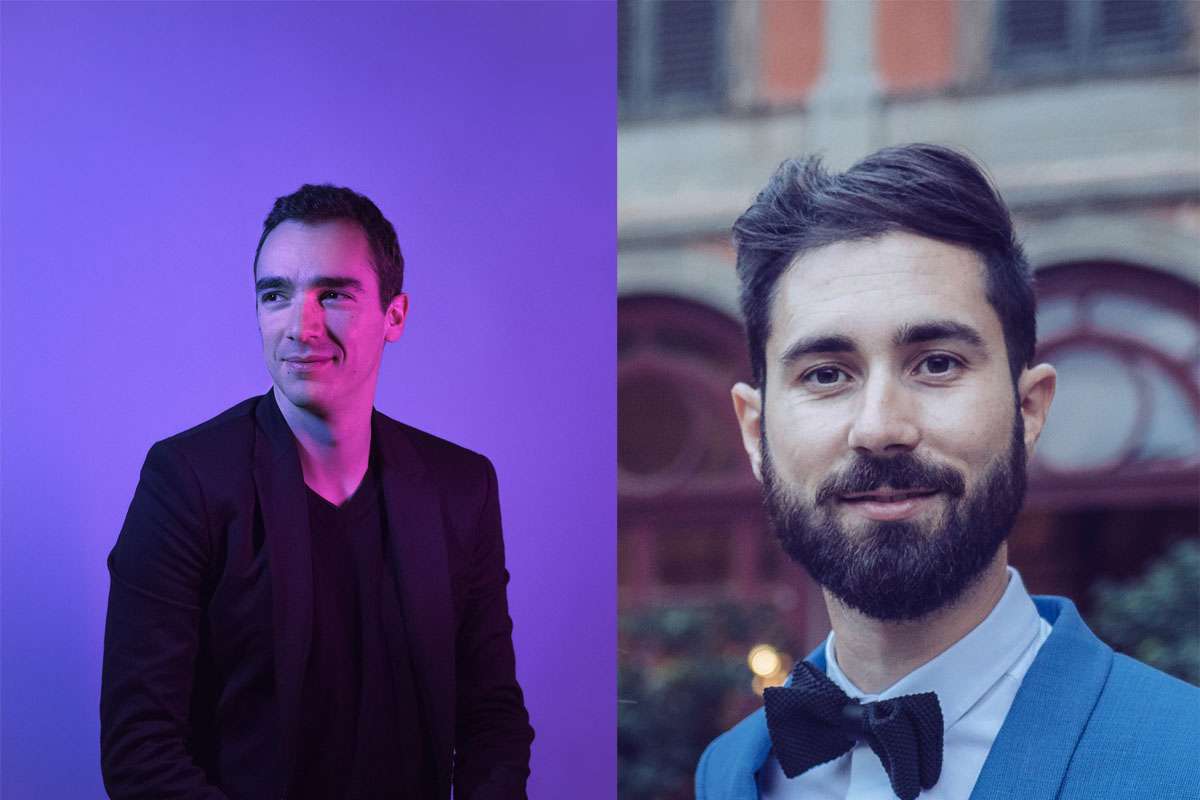 Thibault JORGE et Arnaud DESJARDINS de FEMME FATALE aux « Rendez-vous d’affaires et coproduction France-Canada »