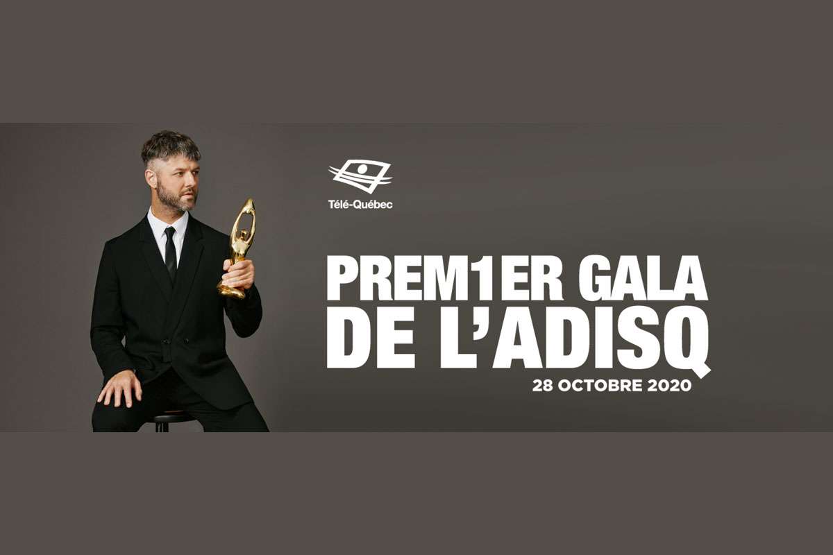 Dévoilement des gagnants du Premier Gala de l’ADISQ 2020