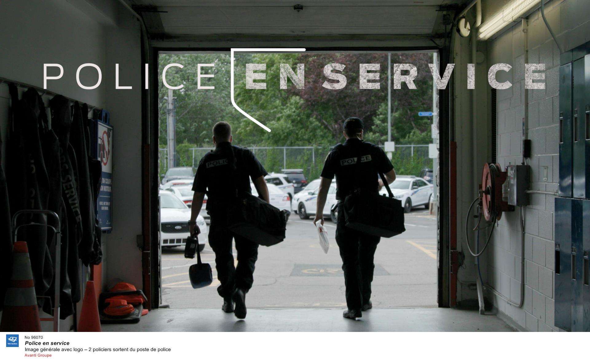 « Police en service » sur les ondes de Télé-Québec, épisode du jeudi le 14 janvier 2021