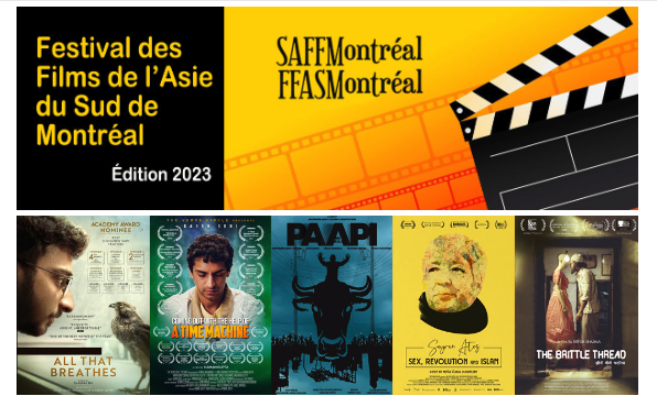 Le Festival des Films de l’Asie du Sud de Montréal (FFASM) du 28 au 7 mai 2023