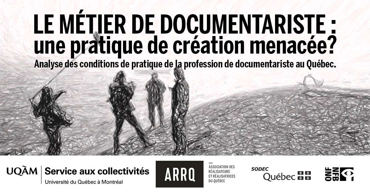 INVITATION – Lancement de l’étude « Le métier de documentariste : une pratique de création menacée? »