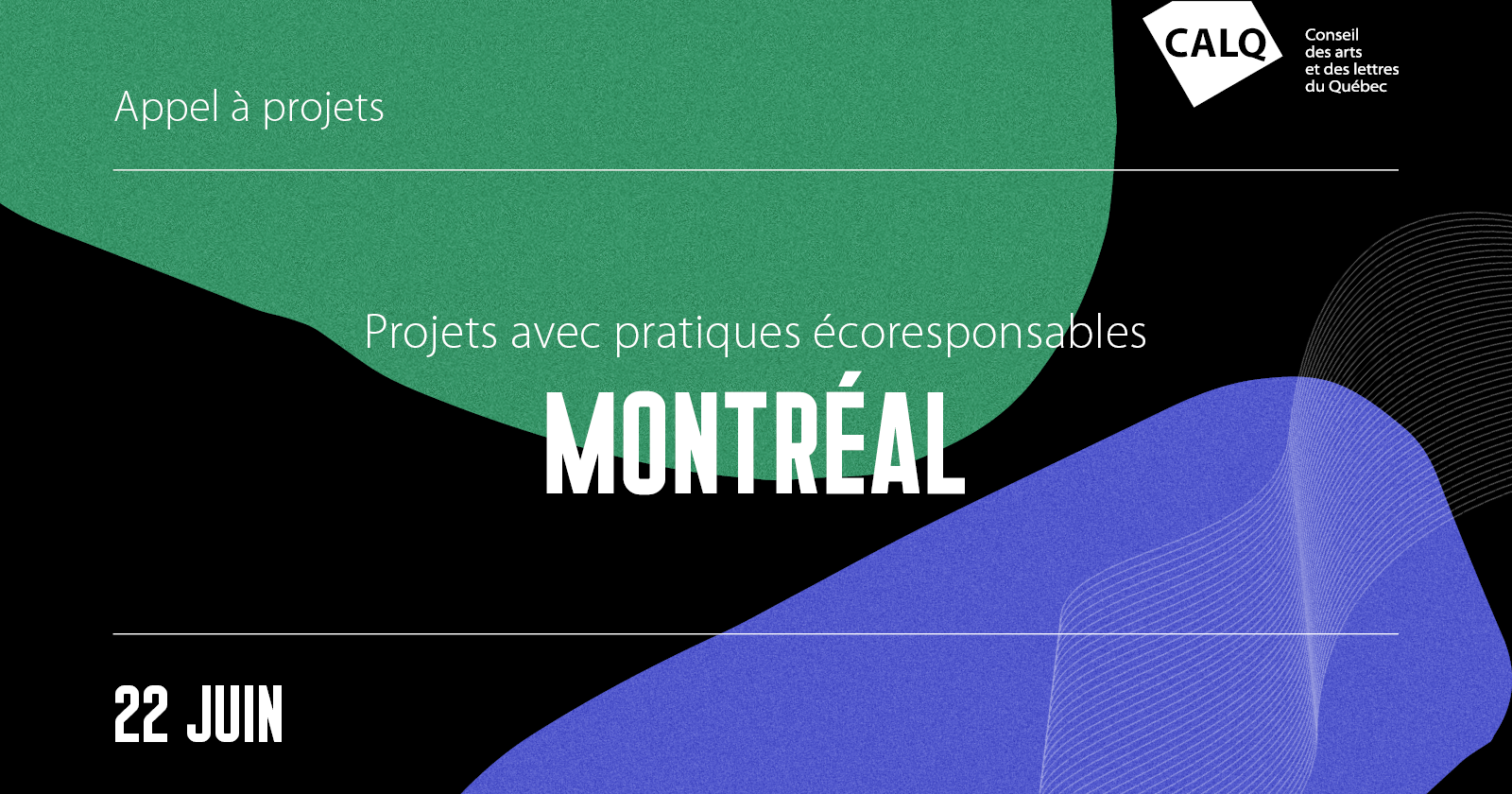 Culture Montréal – Appel de projets avec pratiques écoresponsable