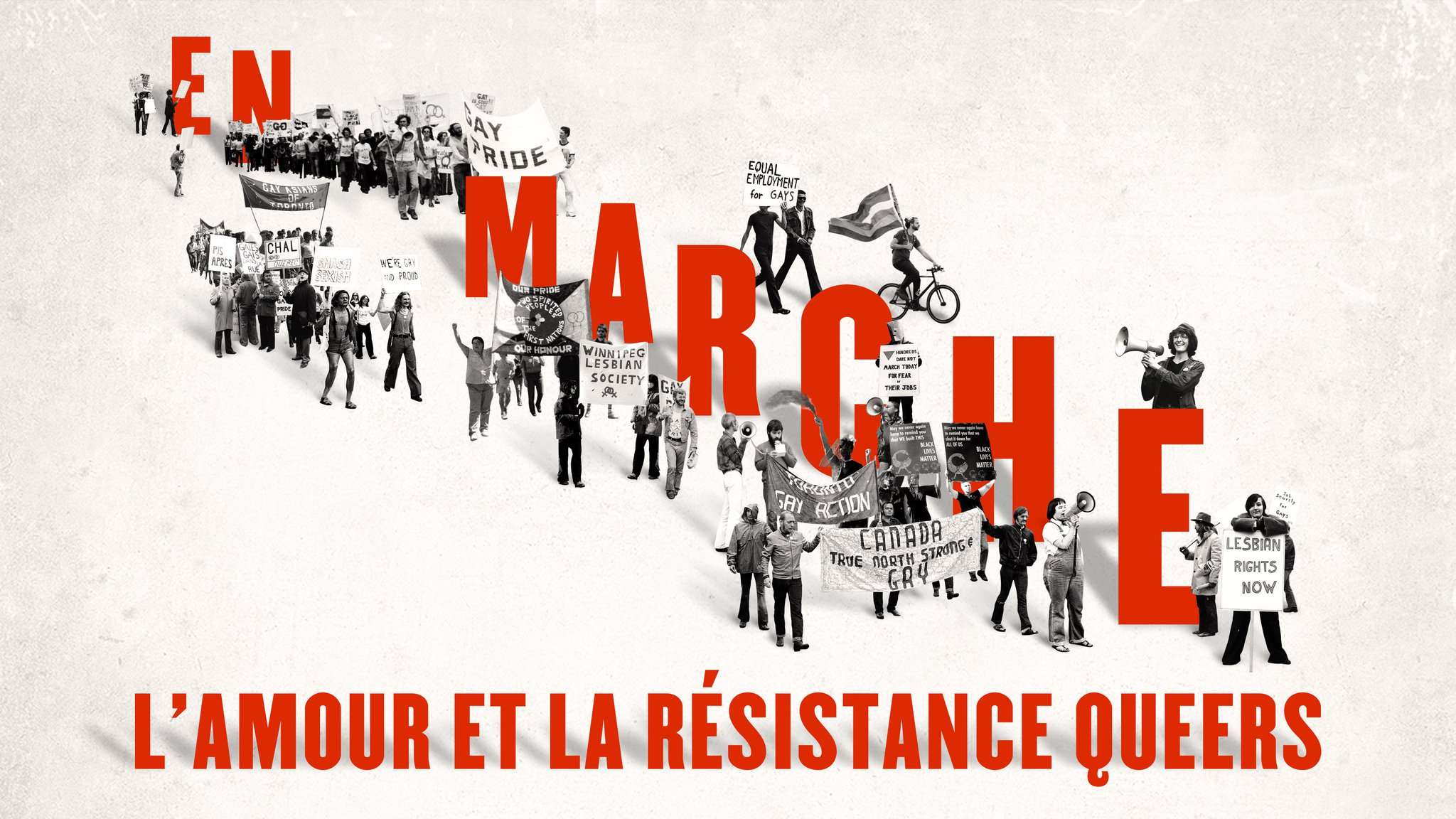 ONF – Le documentaire En marche : l’amour et la résistance queers sur ONF.ca dès le 27 juin 2025