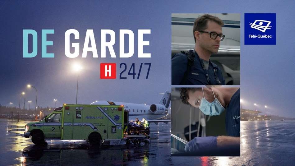 Télé-Québec présente les trois derniers épisodes de la 10e saison de De garde 24/7 les 7,14 et 21 novembre 2024