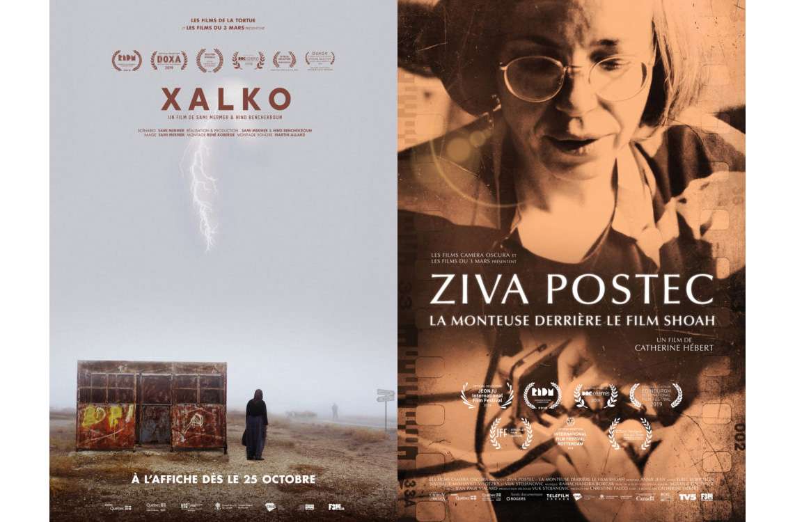 « XALKO » et « ZIVA POSTEC », deux documentaires en nomination aux Prix Iris 2020 et disponibles en VSD dès ajourd’hui!