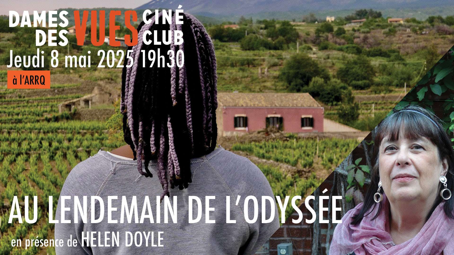 Ciné-club DAMES DES VUES : Au lendemain de l’odyssée à notre ciné-club à l’ARRQ le 8 mai 2025