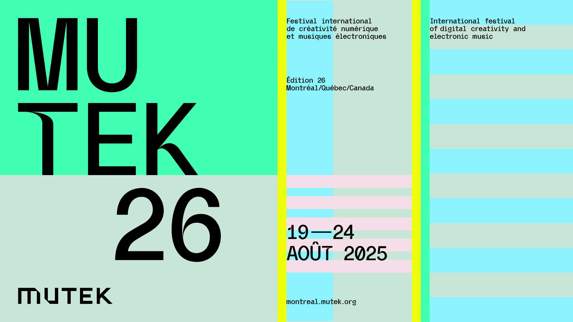 Le Village numérique sera retour à MUTEK cet été ! Du 14 au 28 août 2025.