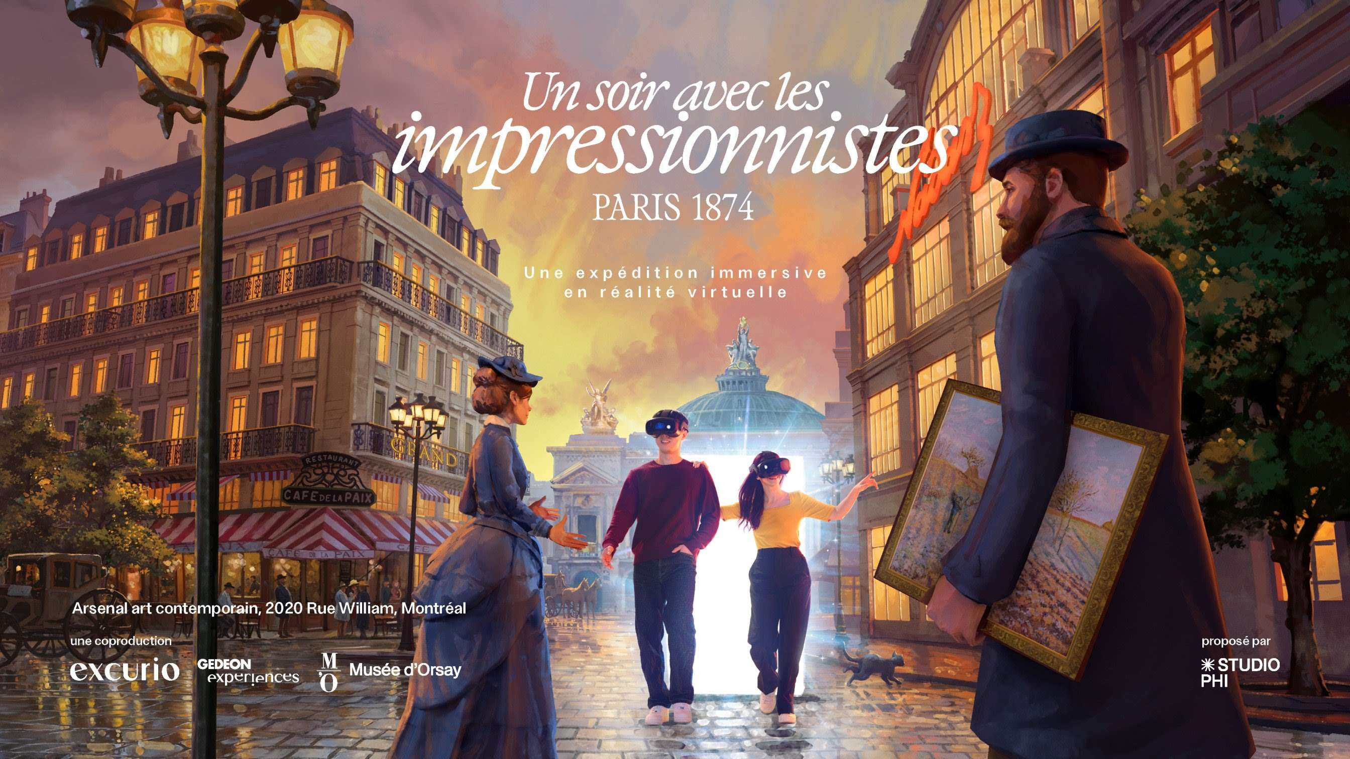 Studio PHI | Un soir avec les Impressionnistes : une nouvelle expédition immersive en première canadienne
