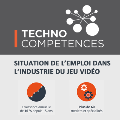 TECHNOCompétences, profil de l’industrie du jeu vidéo 2016