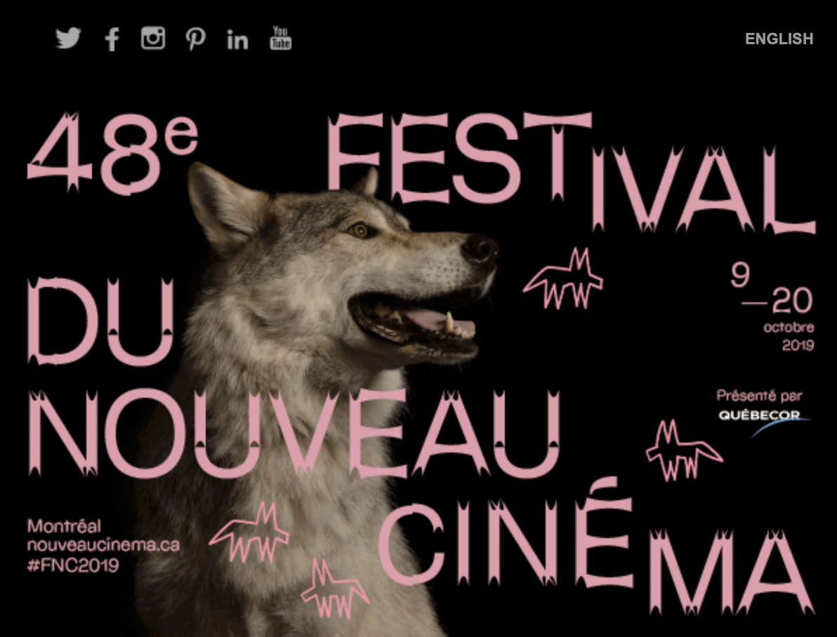 Le 48e édition du Festival du nouveau cinéma (FNC) commence aujourd’hui!