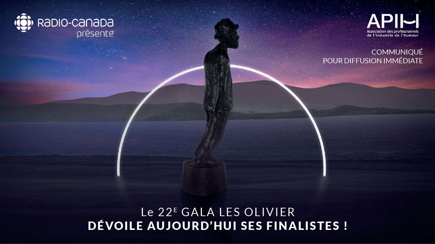 Dévoilement des nominations 2021 du Gala Les Olivier