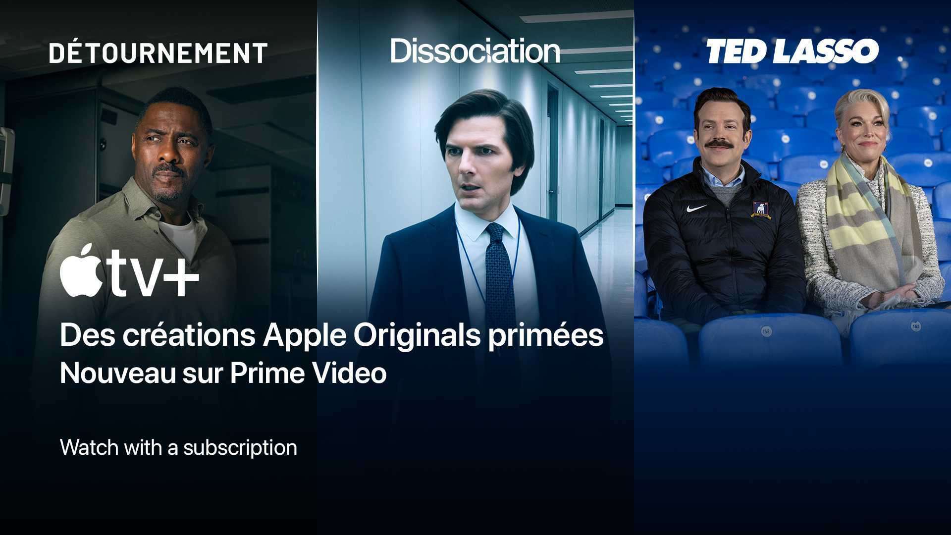 Apple TV+ maintenant disponible sur Prime Video !