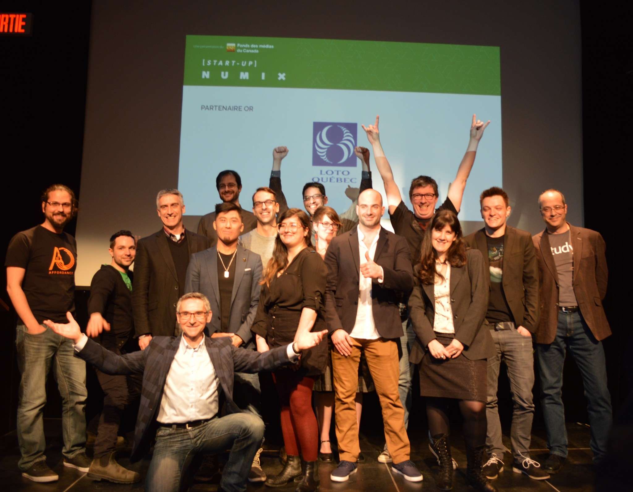 Dévoilement des finalistes START-UP NUMIX 2016, 2e édition