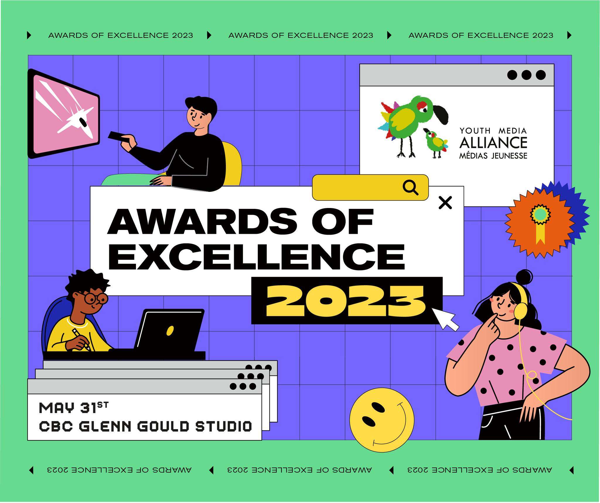 L’Alliance Médias Jeunesse dévoile les nommés des Prix d’excellence 2023