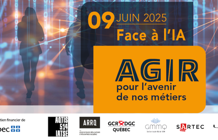 Face à l’IA : Agir pour l’avenir de nos métiers, le 9 juin 2025 au Centre Mont-Royal à Montréal