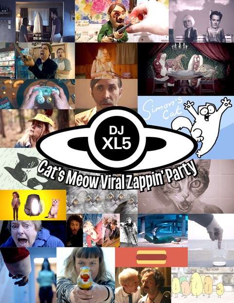 Le seul événement «live» de la 24e édition de Fantasia  « DJ XL5’s Cat’s Meow Viral Zappin’ Party» au Cinéma du musée