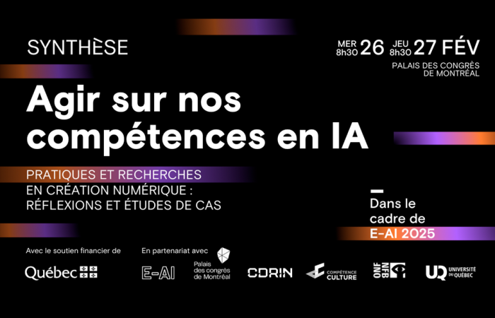 SYNTHÈSE – 6 conférences au Palais des congrès dans le cadre de E-AI les 26 et 27 février 2025