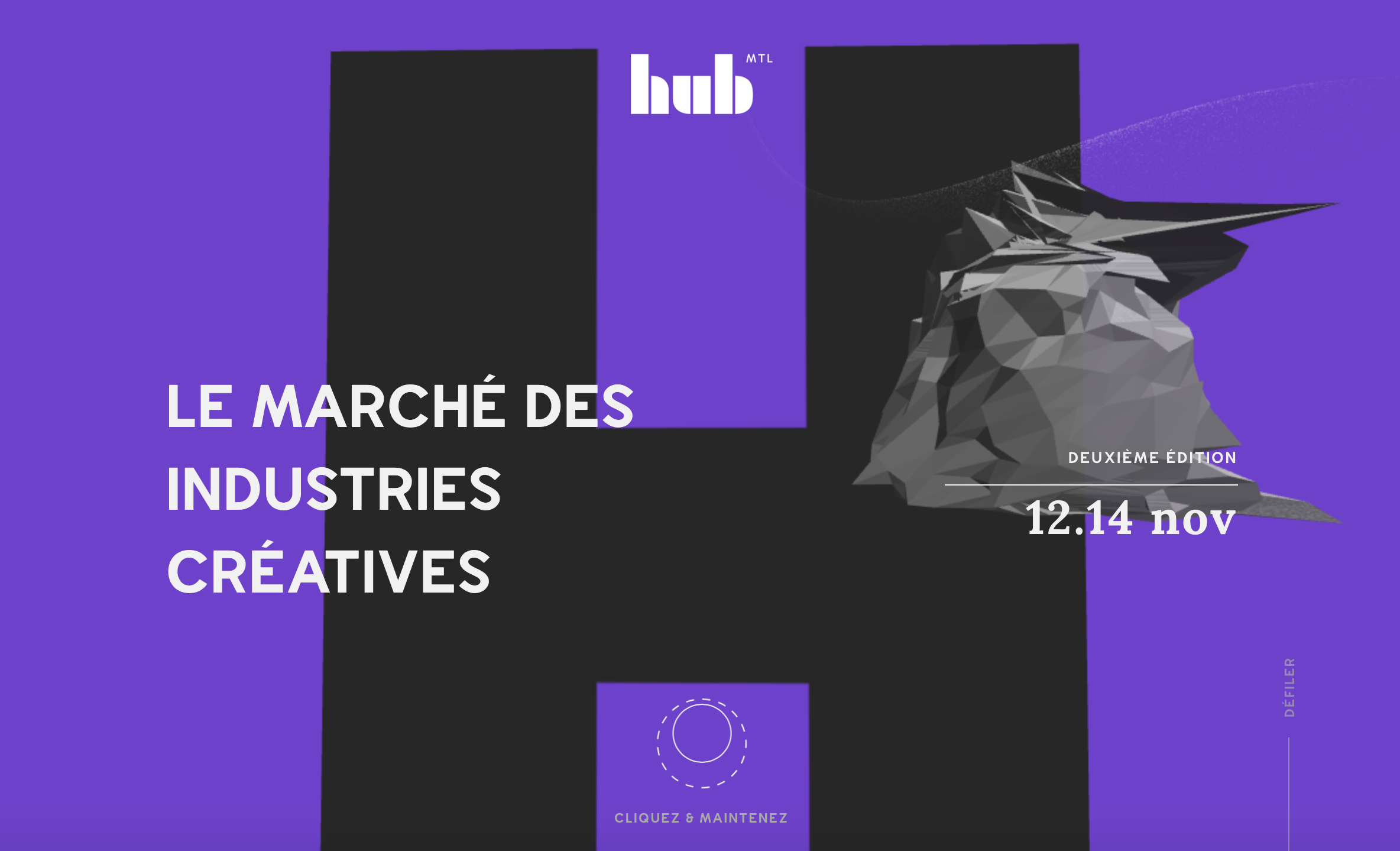 Les fleurons montréalais de la créativité numérique à HUB MONTRÉAL